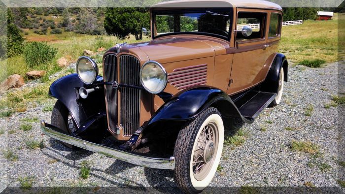 1932 Willy's Overland 6-90 "Tudor" 2dr Hardtop