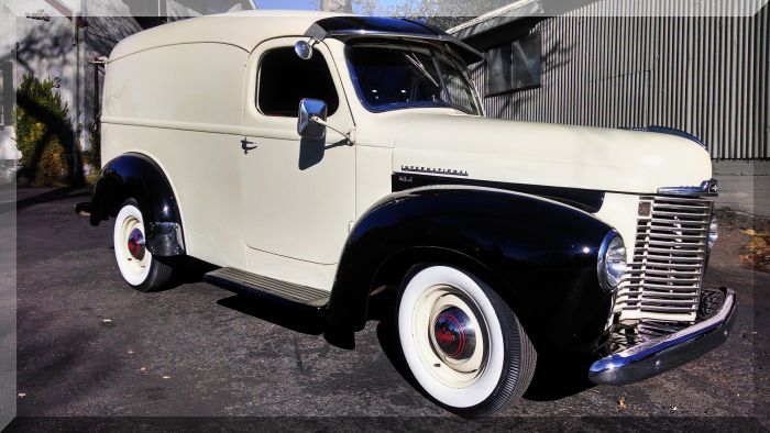 1947 International Panel Truck